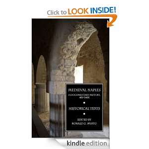 Medieval Naples A Documentary History, 400 1400 Historical Texts (A 