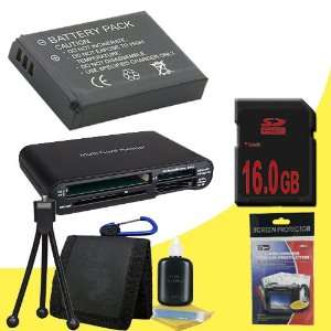  Memory Card Reader/Wallet + Deluxe Starter Kit for Nikon Coolpix P100