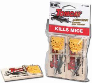 Tomcat, 16 Pack Deluxe Wooden Mouse Trap  