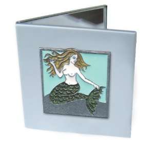  Green Mermaid Double Mirror Compact Beauty