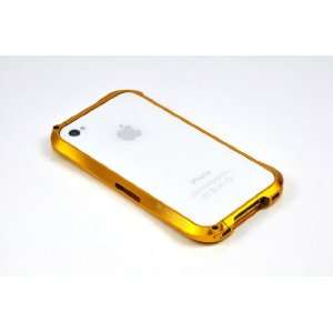 Cleave aluminum Apple IPhone 4 / 4S Metal Case (GOLD), With Free 