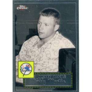  2007 Topps Chrome Mickey Mantle Story MMS3 Mickey Mantle (Baseball 