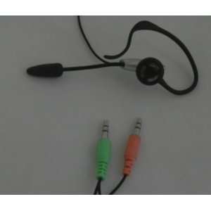 Computer Earphone with Microphone Headset for Skype Net Meeting MSN 