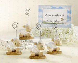 Celebrate Lamb Place Card/Photo Holders Baby Shower Favors  