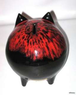 Canuck Evangeline Pottery Piggy Bank Souvenir Vintage Canadian  