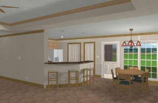 Complete House Plans  1521 s/f  3 bed/2 baths  