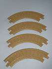 GeoTrax CURVED TRACK, by Fisher Price, 4 Pieces replacement or 