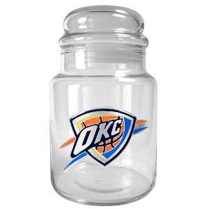  Oklahoma City Thunder NBA 31oz Glass Candy Jar   Primary 