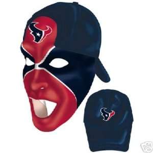 Houston Texans Nfl Fan Hat Cap Mask Get on Tv 100% Fun  