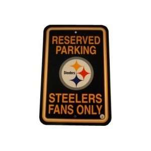  NFL Pittsburgh Steelers Sign   Reserved Parking Sports 