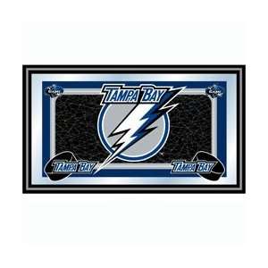  NHL Tampa Bay Lightning Framed Team Logo Mirror