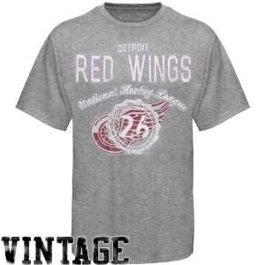 Old Time Hockey Detroit Red Wings Ash Morrison Vintage T shirt  