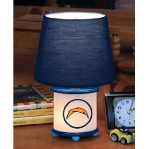  SAN DIEGO CHARGERS Team Logo 12 Tall DUAL LIT ACCENT LAMP / NIGHT 