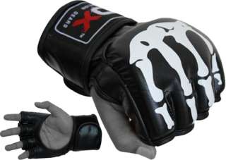   RDX Bone Grappling Gloves MMA,UFC,Boxing Punch bag NHB Gel Mould Fight