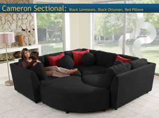 Four Piece Sectional Puzzle Sofa   New  