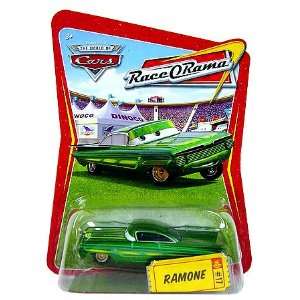   Cars GREEN RAMONE Race O Rama 155 Scale Diecast Vehicle Mattel Toys