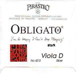  Pirastro Viola Obligato D Silver Soft (Dolce), 421211 