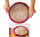 Perfect Slice Microwave Dish   Pie Plate   Red Kitchen