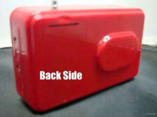 New RED FM USB mini Speaker for PSP iphone ipod  MP5  