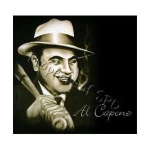  Stinger Paintball Designs Al Capone Custom Halo Back Plate 
