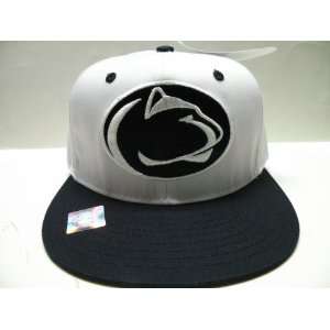  NCAA Penn State Nittany Lions White 2 Tone Retro Snapback 