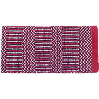 Horse Double Weave NAVAJO 32X64 SADDLE BLANKET PAD RED  