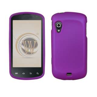 FOR Samsung Stratosphere VERIZON CELL PHONE PURPLE SKIN HARD COVER 