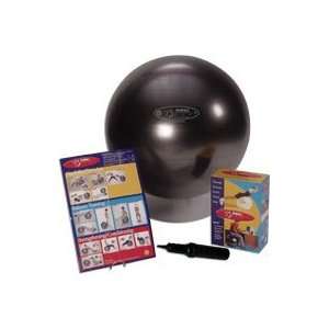 com Fitball Exercise Ball 65cm, Black, Latex free Trusted By Physical 