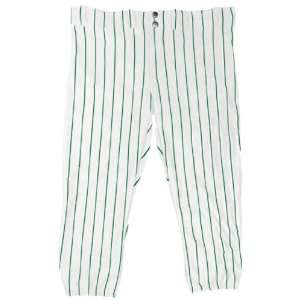  Softball Pro Style Lowrise Pinstripe Pants 20   WHITE/DARK 