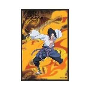  Naruto Shippuden Sasuke Framed Poster