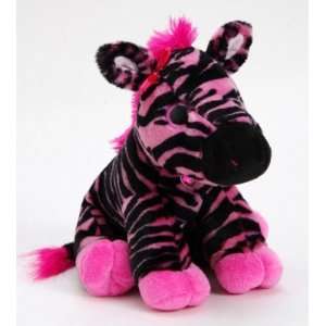  10 Pink Zebra Plush Stuffed Animal Toy Toys & Games