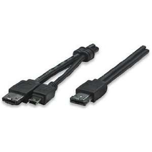  3 ft. eSATA+USB Combo Port to eSATA Male & USB Mini B Male 