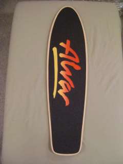   1977 Tony Alva 7.88 Reissue Skateboard Deck NATURAL w/RED LOGO  