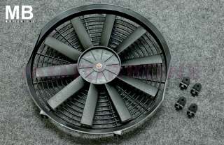 Slim Cold In Radiator Universal Fan 12 Volt Cooling 14 Inch Chrysler 