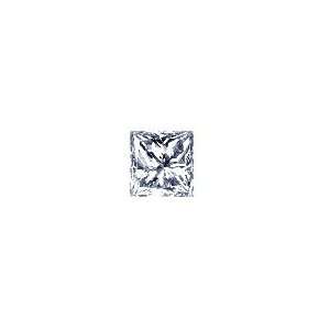 Diamonds   1/2 (0.46 0.55) Ct White Princess Cut Diamonds VS Clarity 5 