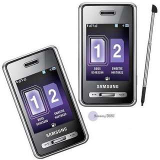 NEW SAMSUNG PlAYER DUO D980 DUAL SIM 5MP SMART PHONE  