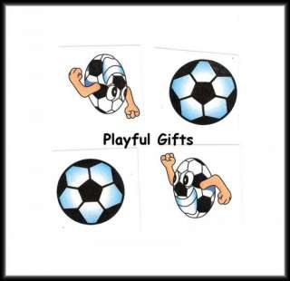 36 Soccer Tattoos Party Favor Sports  