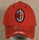 Official AC Milan Embroidered Black cap Italy Soccer  