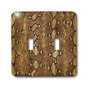   Python Snake Print   Light Switch Covers   double toggle switch Home