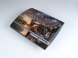 God of War 2 Skin Sticker for Sony PS3 Console Player  