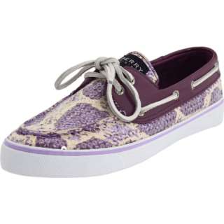 Sperry Bahama Berry Sequin Canvas Boat Shoe Women SIZES  