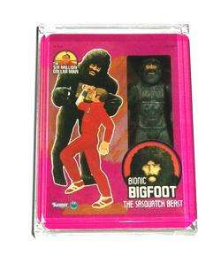 Acrylic The Six Million Doallar Man Bionic Bigfoot Figure Desk Top 