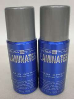SEBASTIAN LAMINATES HAIR SPRAY 1.7 oz X 2  