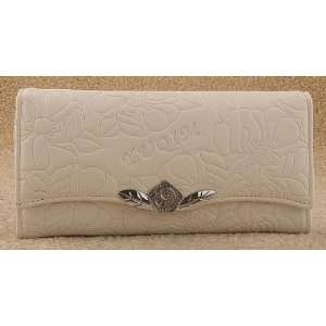  Ladies White Elegance Leather Wallet 
