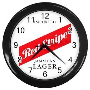  Red Stripe Beer Logo New Wall Clock Size 10  