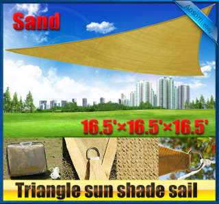 New Sun Sail Shade Pipe POLE KIT Canopy Accessories with 13ft Rope 