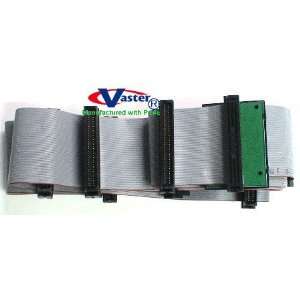  Ultra Wide SCSI Ribbon Cable, 49 Inches 7 Drive, with 