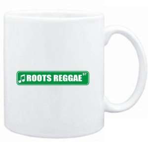 Mug White  Roots Reggae STREET SIGN  Music  Sports 