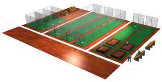 CUSTOM NETTING  COMMERCIAL INDOOR   OUTDOOR BATTING CAGE   PITCHING 