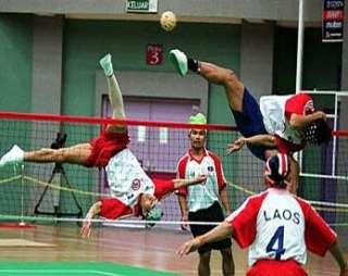 Traditional Thai Malay Sepak TAKRAW Competion Grade Sport Kung Fu 